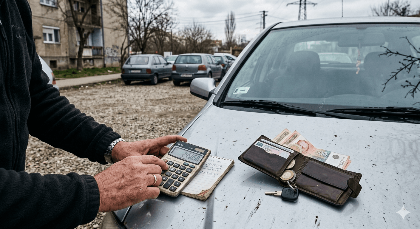 Koliko zapravo košta da imaš auto u Srbiji — mesečni račun koji niko ne računa